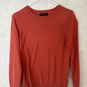 Banana Republic Burnt Orange Forever Sweater